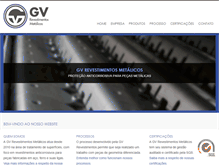 Tablet Screenshot of gvrevestimentos.com.br